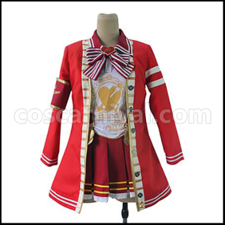 Love Live! Valentine's Edition UR Post-Awakening Maki Nishikino Cosplay Costume coscarnival - Front View