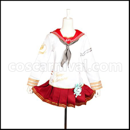 Love Live! SR February Valentine's Edition Pre-Awakening Kotori Minami Cosplay Costume coscarnival - Front View