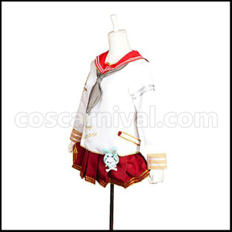 Love Live! SR February Valentine's Edition Pre-Awakening Kotori Minami Cosplay Costume coscarnival - Back View
