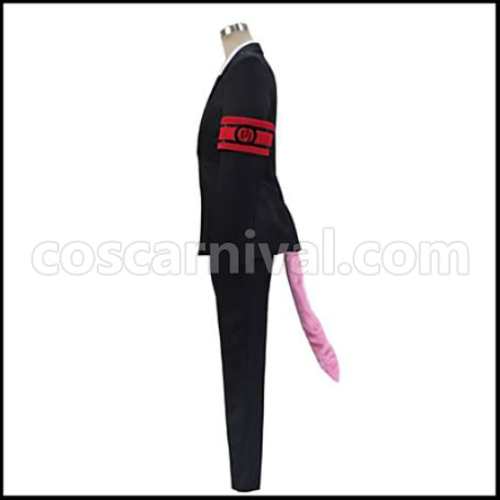 Gugure! Kokkuri-san Inugami Cosplay Costume coscarnival - Back View