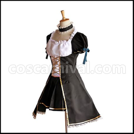 Love Live! SR Occupation Edition Awakening After Eri Ayase Cosplay Costume coscarnival - Back View