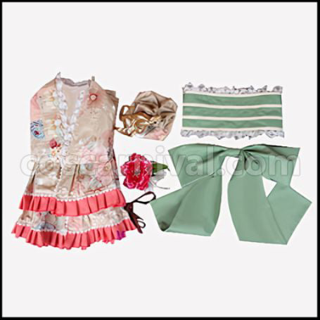Love Live! Hanayo Koizumi Summer Festival Cosplay Costume coscarnival - Cuff Style
