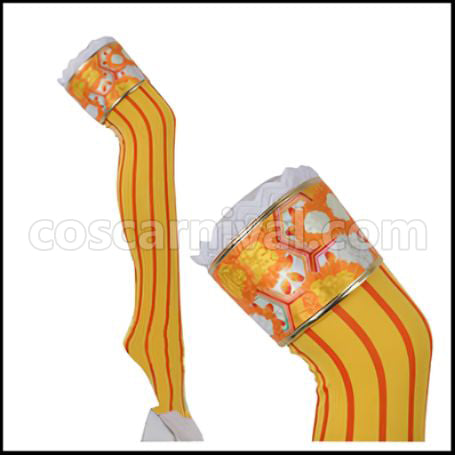 Love Live! SR August China Dress Edition After Awakening Rin Hoshizora Cosplay Costume coscarnival - Collar Design