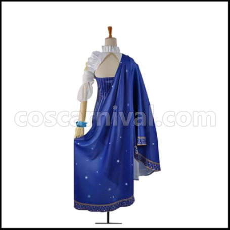 Love Live! Zodiac Edition SR Awakening Eri Ayase Cosplay Costume coscarnival - Back View