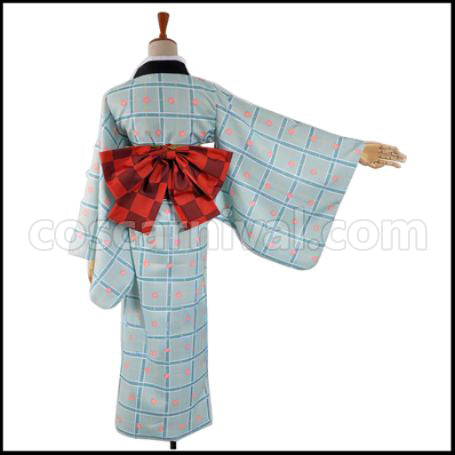 Love Live! School Idol Festival Seven Lucky Gods Edition Bag of Happiness?Hotei SR Pre-Awakening Kotori Minami Cosplay Costume coscarnival - Back View