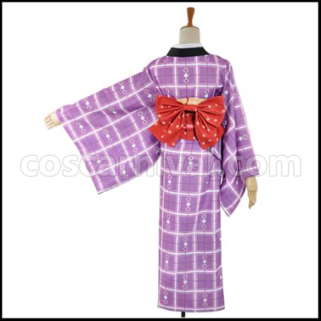 Love Live! School Idol Festival Seven Lucky Gods Edition Grateful God SR Pre-Awakening Nozomi Tojo Cosplay Costume coscarnival - Back View