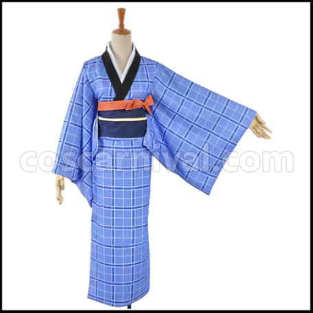 Love Live! School Idol Festival Seven Lucky Gods Edition Leave it to Me in Contests! SR Pre-Awakening Umi Sonoda Cosplay Costume coscarnival - Front View