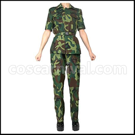 Gate: Jieitai Kano Chi nite, Kaku Tatakaeri Youji Itami Cosplay Costume coscarnival - Front View