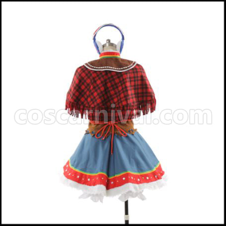 Love Live! Snow Mountain Edition UR Awakening Kotori Minami Cosplay Costume coscarnival - Back View