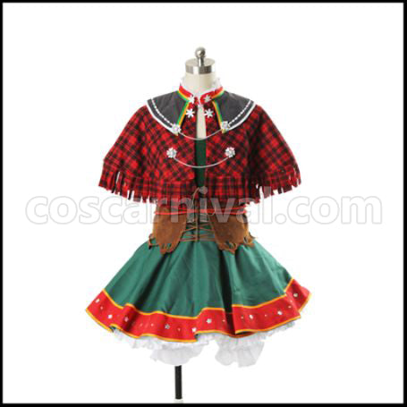 Love Live! Snow Mountain Edition SR Awakening Hanayo Koizumi Cosplay Costume coscarnival - Front View