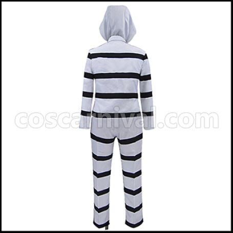 Prison School Joji Nezu Cosplay Costume coscarnival - Back View