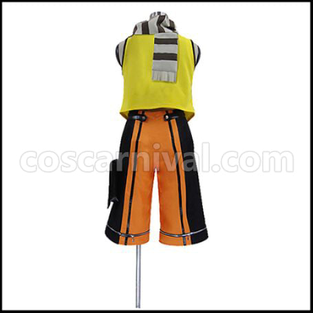 God Eater Kota Fujiki Cosplay Costume coscarnival - Back View