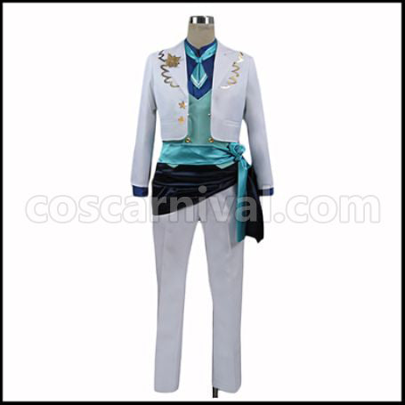 Ensemble Stars! Left Hand Jester Wataru Hibiki Cosplay Costume coscarnival - Front View