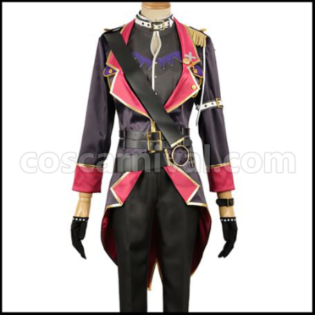 Ensemble Stars! Sacrifice Resurrection Festival of the Undead Koga Oogami Cosplay Costume coscarnival - Front View