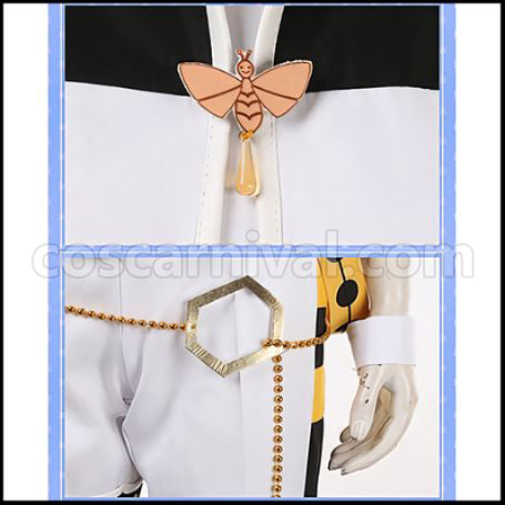Ensemble Stars! Kohaku Oukawa Bee Cosplay Costume coscarnival - Collar Design