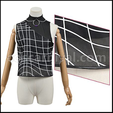 Ensemble Stars! Mayoi Ayase Cosplay Costume ver2 coscarnival - Collar Design