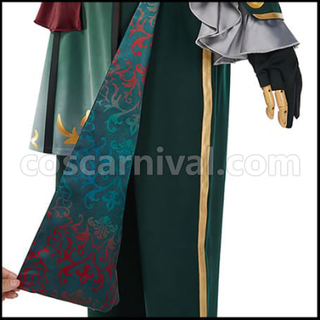 Ensemble Stars! Ibara Saegusa Different Color Edition Cosplay Costume coscarnival - Hem Detail
