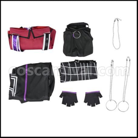 Ensemble Stars! Mayoi Ayase Shadow Cosplay Costume coscarnival - Hem Detail