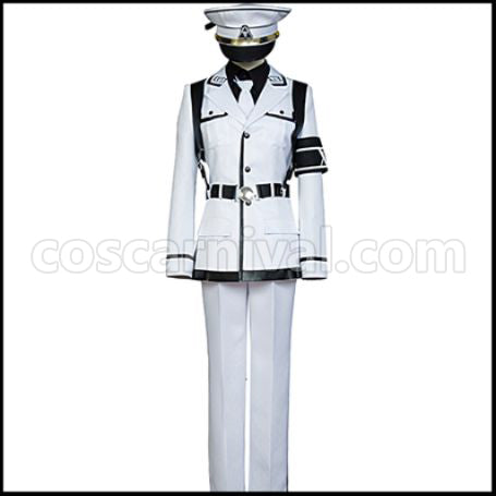 Aoharu x Machinegun Midori Nagamasa Cosplay Costume coscarnival - Front View