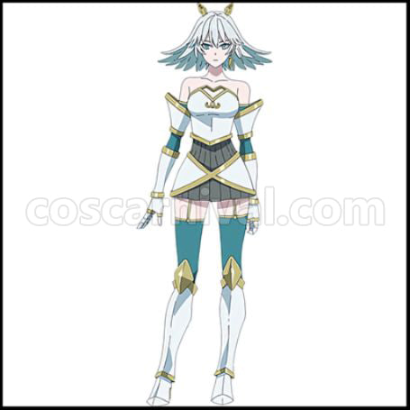 takt op Valkyrie Cosplay Costume coscarnival - Front View