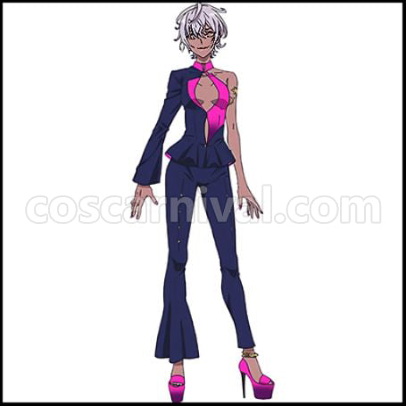 takt op Hell Cosplay Costume coscarnival - Front View