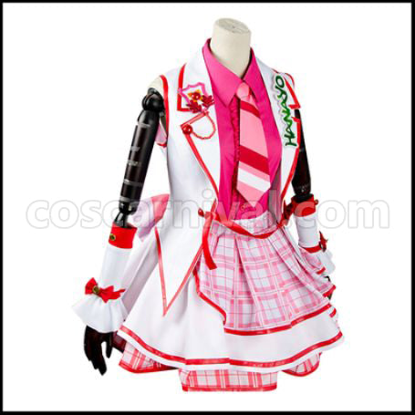 Love Live! Hanayo Koizumi School after school Cosplay Costume coscarnival - Back View