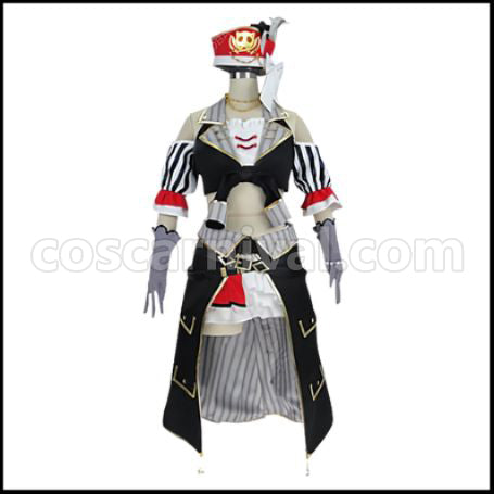 Love Live! Kotori Minami Pirates Edition ¦Ì's Pirate Story Awakened Cosplay Costume coscarnival - Front View