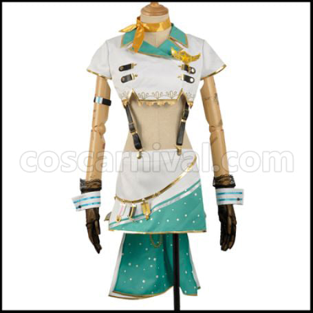 Love Live! Tenkuu Edition Awakening After Rin Hoshizora Cosplay Costume coscarnival - Front View