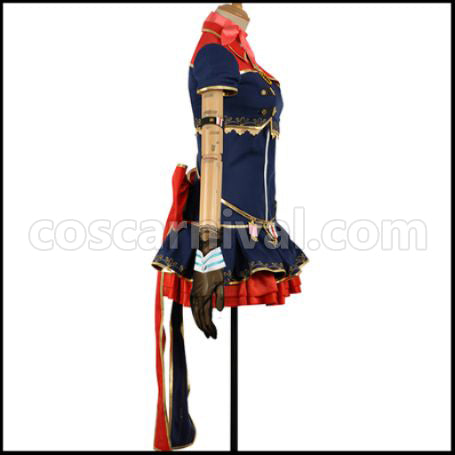 Love Live! Tenkuu Edition Awakening After Nico Yazawa Cosplay Costume coscarnival - Back View