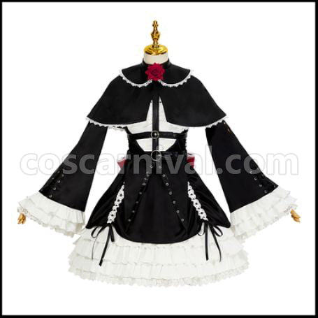 Dead or Alive Marie Rose Cosplay Costume coscarnival - Back View
