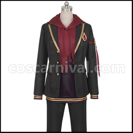 Twisted Wonderland Scarabia Dormitory Jamil Viper Cosplay Costume coscarnival - Front View