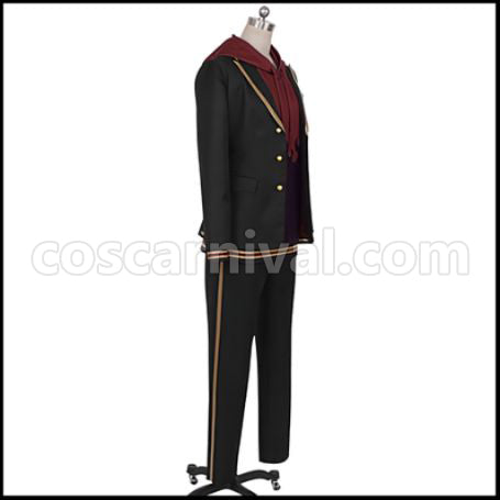 Twisted Wonderland Scarabia Dormitory Jamil Viper Cosplay Costume coscarnival - Back View