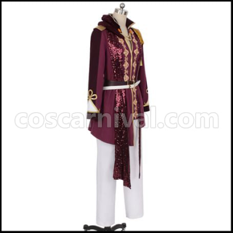 Movie Version Uta no Prince-sama Maji LOVE Kingdom ST RISHE Jinguji Ren Cosplay Costume coscarnival - Back View