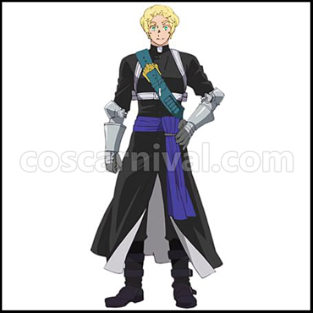 The Case Study of Vanitas Roland Cosplay Costume coscarnival - Front View