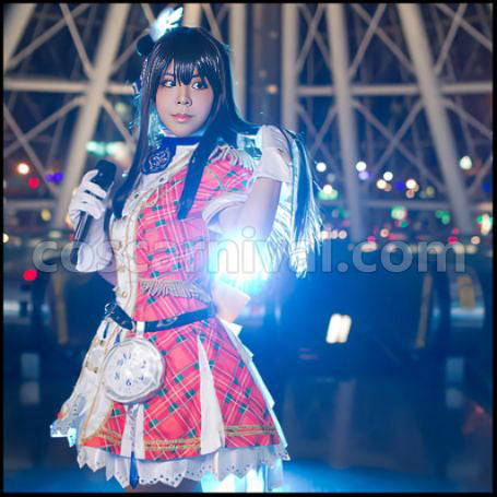 The Idolmaster Cinderella Girls Starlight Stage 1st Anniversary Rin Shibuya Cosplay Costume Coscarnival - Front View