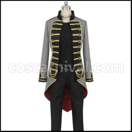 Hypnosis Mic Bad Ass Temple Juushi Aimono Cosplay Costume coscarnival - Front View