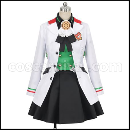 Uma Musume Pretty Derby Fine Motion Cosplay Costume coscarnival - Front View