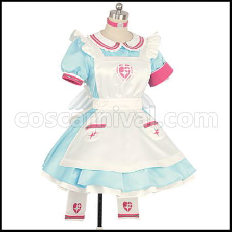 The Idolmaster Cinderella Girls Riamu Yumemi Cosplay Costume coscarnival - Back View