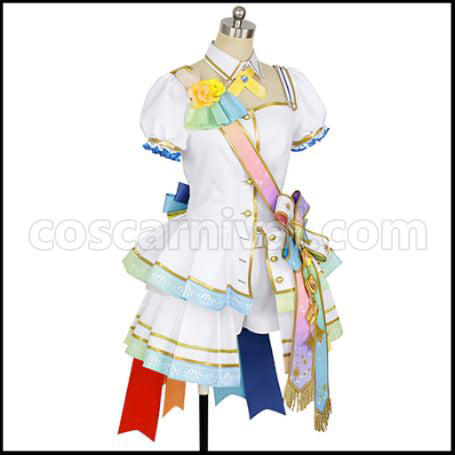 The Idolmaster Cinderella Girls Starlight Spot 'Dereste' 4th Anniversary Riamu Yumemi Cosplay Costume coscarnival - Back View