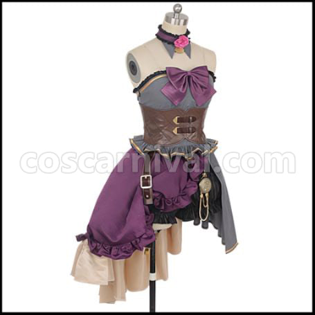 THE IDOLMASTER Shiny Colors L'Antica Yui MitsuMINE Cosplay Costume coscarnival - Back View