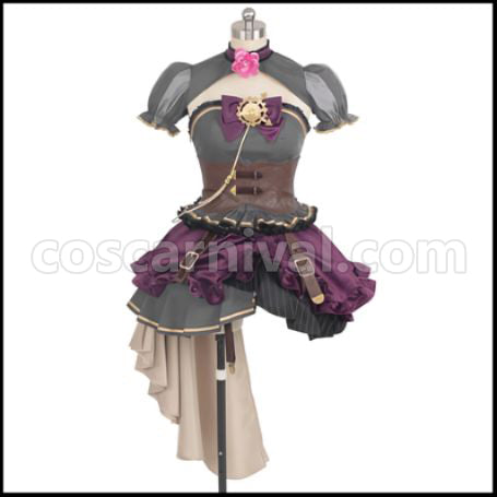 THE IDOLMASTER Shiny Colors LAntica Antica Kogane Tsukioka Cosplay Costume coscarnival - Front View