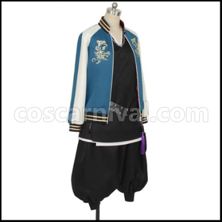 Hypnosis Mic Bad Ass Temple Kuukou Harai Cosplay Costume coscarnival - Back View