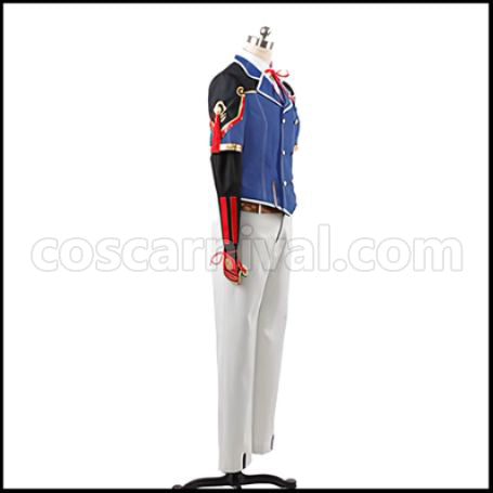Touken Ranbu Wakizashi Danshi Horikawa Kunihiro Cosplay Costume coscarnival - Back View
