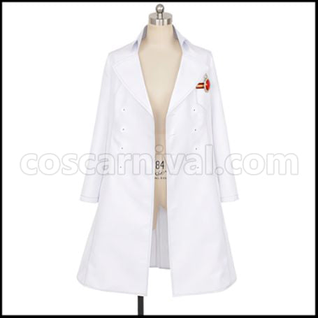 Twisted Wonderland Diasomnia Dormitory Kalim Al-Asim Lab Coat Cosplay Costume coscarnival - Back View