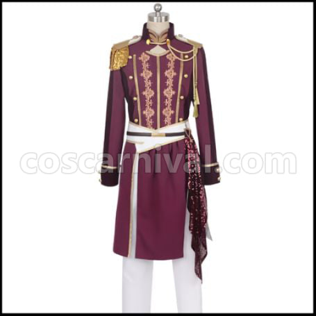 Movie Version Uta no Prince-sama Maji LOVE Kingdom ST RISH Hijirikawa Masato Cosplay Costume coscarnival - Front View