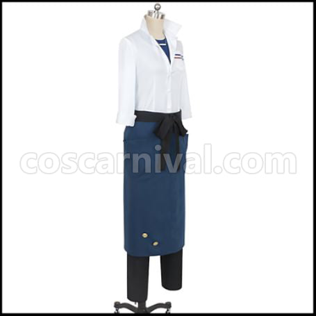 The Wizard's Promise Mahoyaku East Country Nero Cosplay Costume coscarnival - Back View