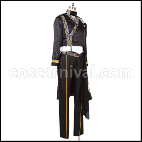Touken Ranbu Musical Part 2 Live Costume Tsuwamono-domo ga Yume no Ato Hizamaru Cosplay Costume coscarnival - Back View