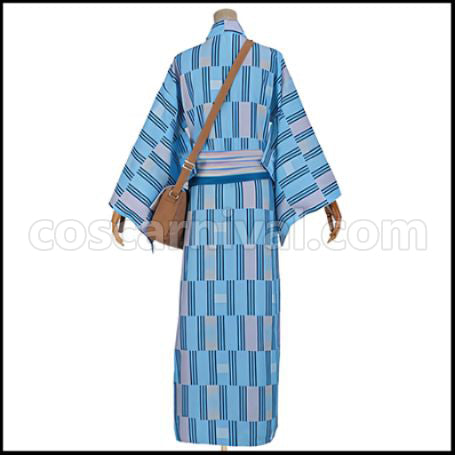 Touken Ranbu Edo Onsen Houchou Toushirou Cosplay Costume coscarnival - Back View