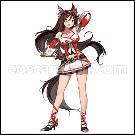 Uma Musume Pretty Derby Seeking the Pearl Cosplay Costume coscarnival - Front View