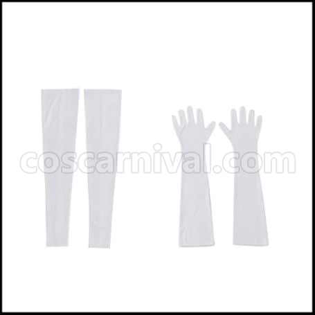 Fire Force Iris Cosplay Costume coscarnival - Hem Detail